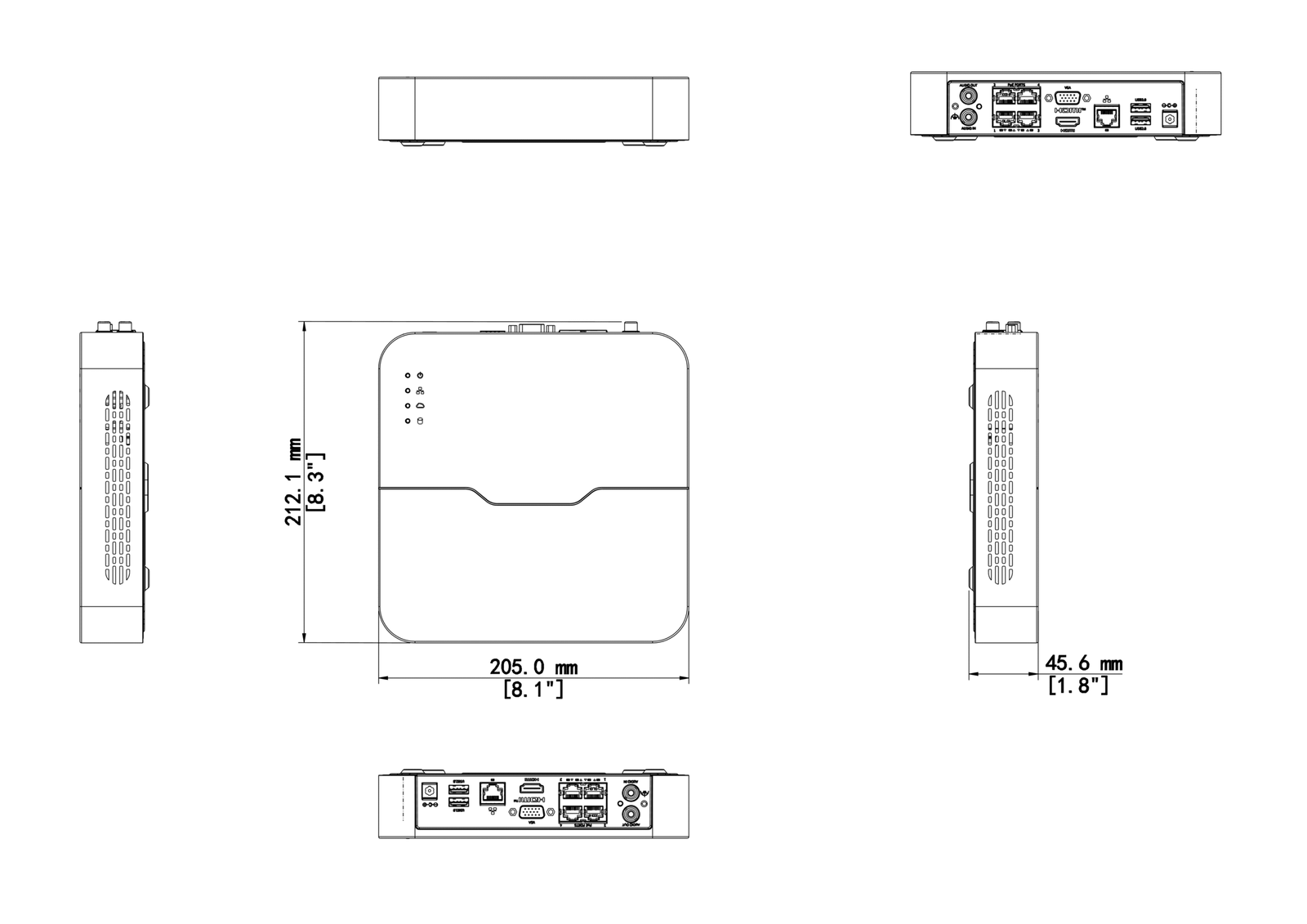UNV NVR301-16B-LP8-IQ - Image 3
